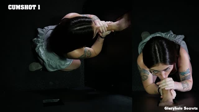 Tiny Rhea Second Gloryhole POV