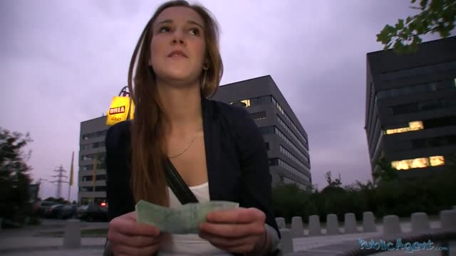 Shy Blonde Takes A Stranger's Full Cock In Public