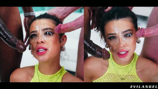 KYLIE ROCKET Deepthroat Threesome
