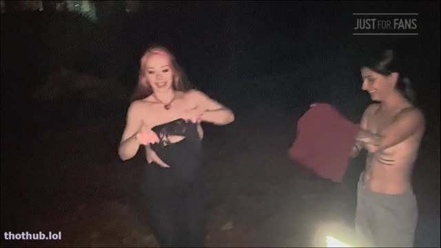 Kaitlyn & Lolly Get Drug Through Forest